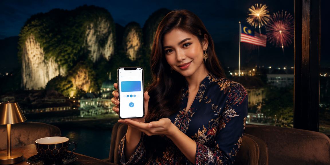 Pengguna Ipoh mengakses platform lh113 dengan selamat menggunakan telefon pintar